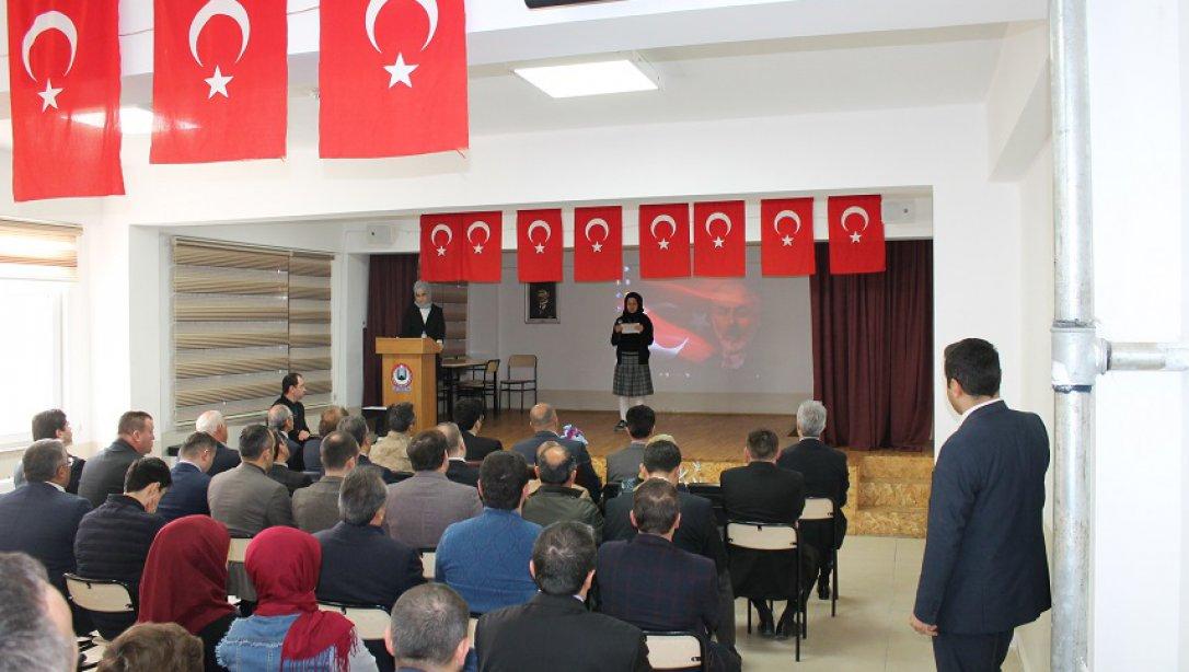 12 Mart İstiklal Marşının Kabulü ve Mehmet Akif ERSOYu Anma Programı