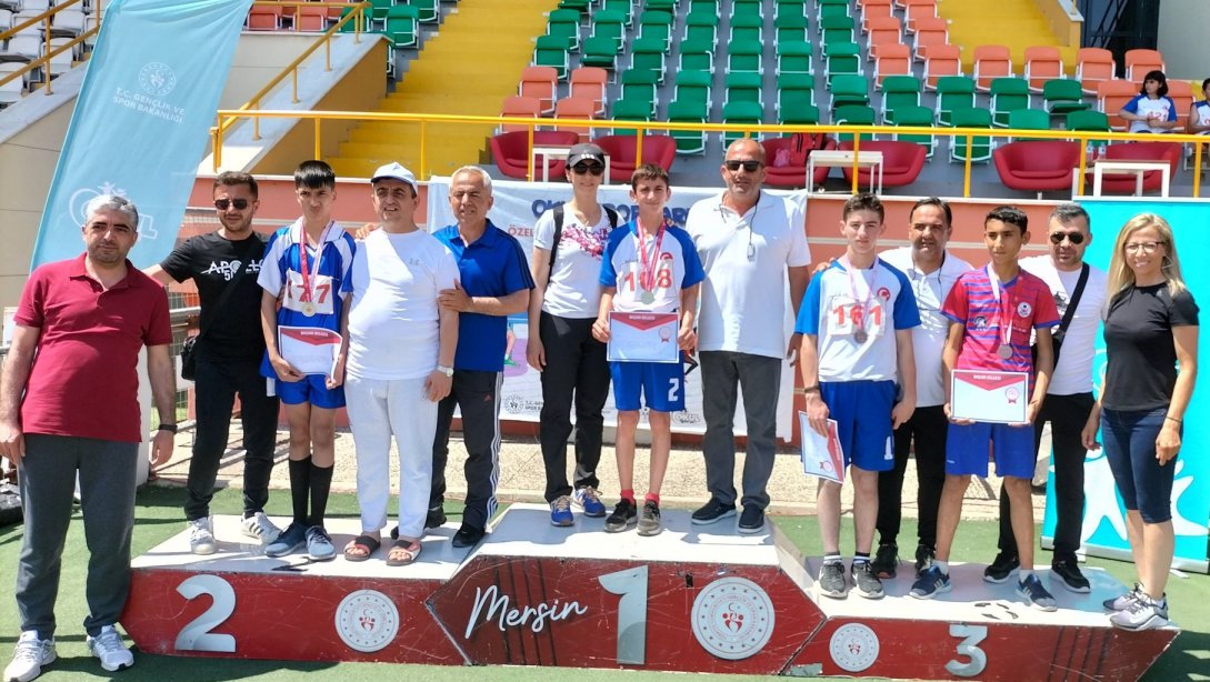 Özel Sporcular Atletizm Türkiye Finallerinde Madalya Heyecanı
